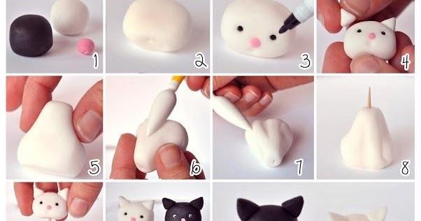 Легкие легкие фигурки из легкого пластилина