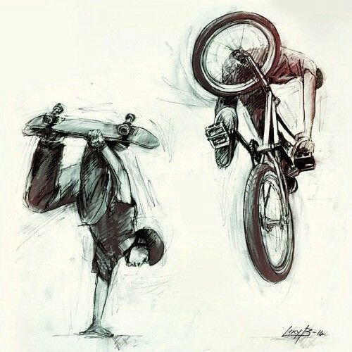 BMX эскиз