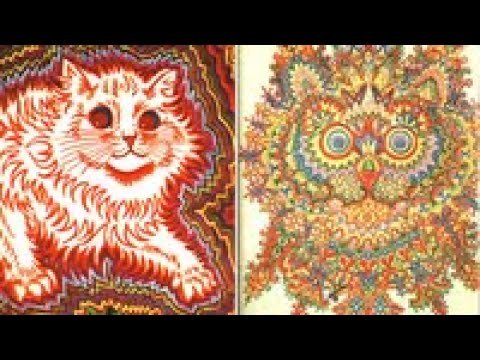 Луис Уэйн коты шизофрения