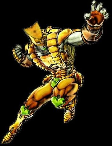 Jojo с стендом дио