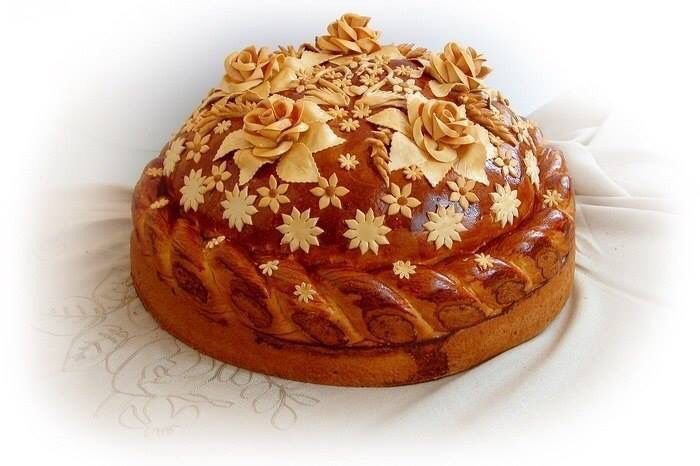 Свадебный каравай на Руси