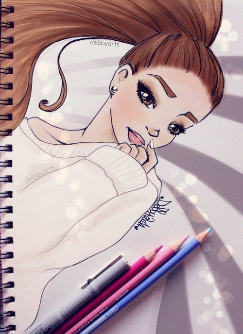 Нарисовать девушку