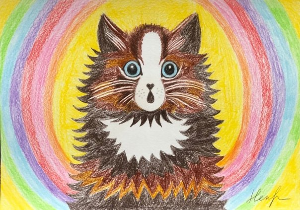 Фрактальные коты Луиса Уэйна