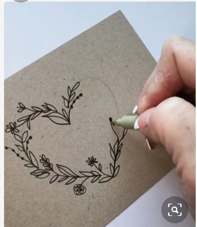 Красивые рисунки на бумаге