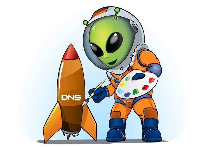DNS инопланетянин