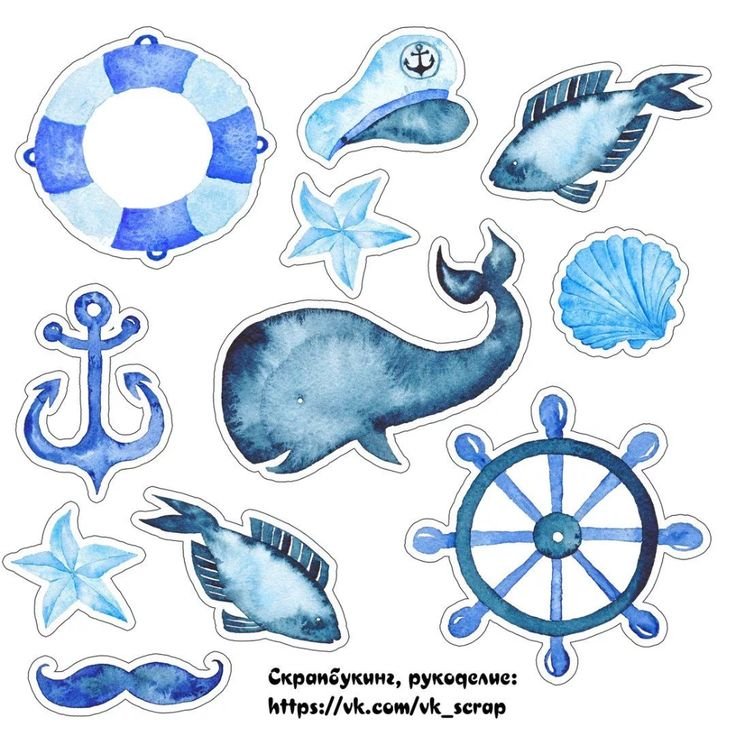 Морская тематика иллюстрации
