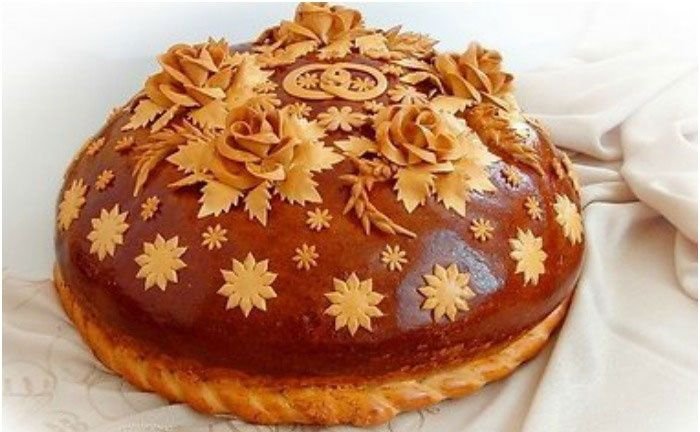 Украшение каравая