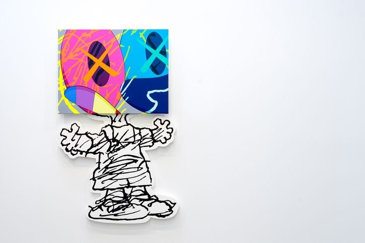 Стрит арт KAWS