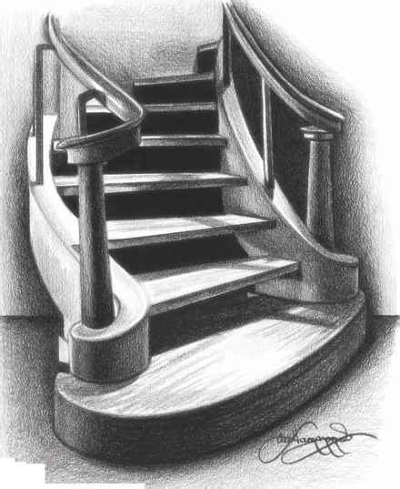 Зарисовка лестницы
