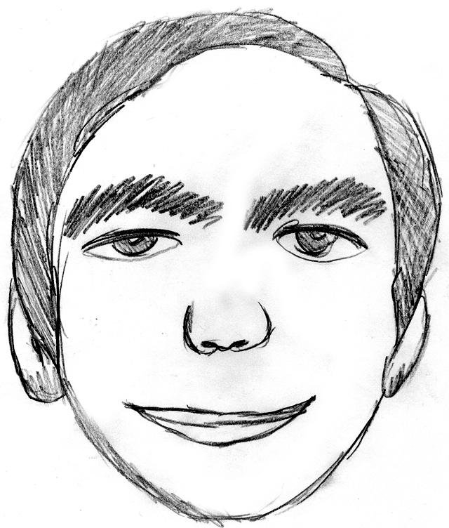 Лицо человека рисунок