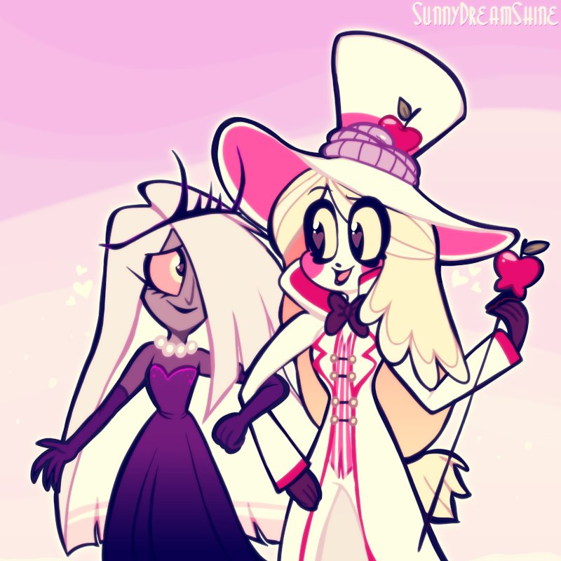 Charlie and Vaggie Art