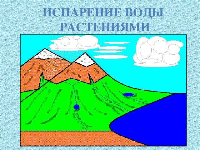 Рисунок испарение воды 3 класс