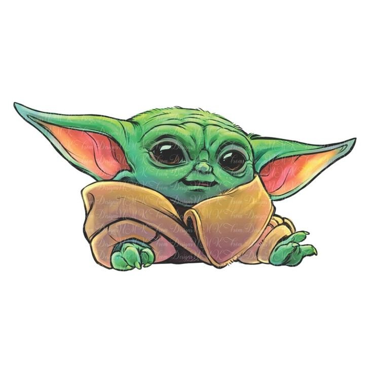 Art Star Wars Бэйби йода