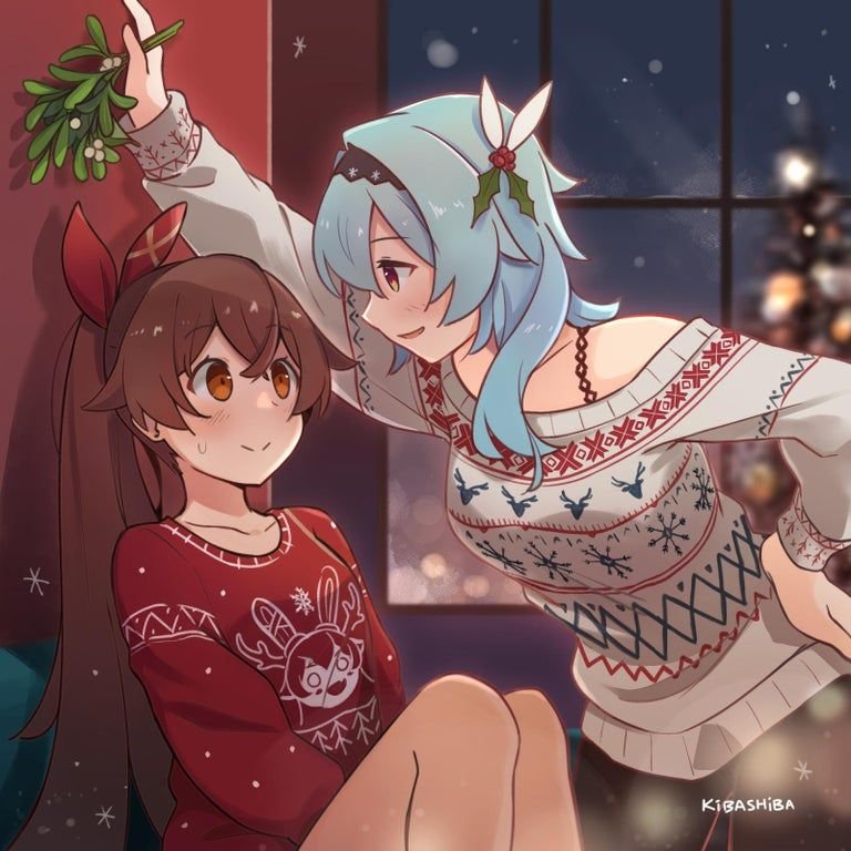 Новогодний Геншин