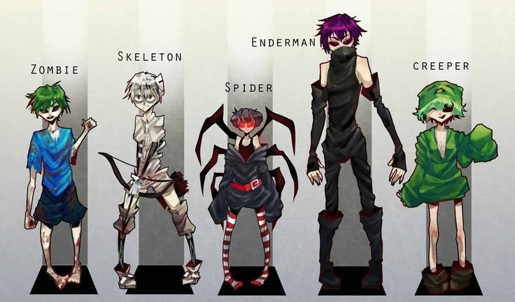 ЭНДЕРМЕН И скелет