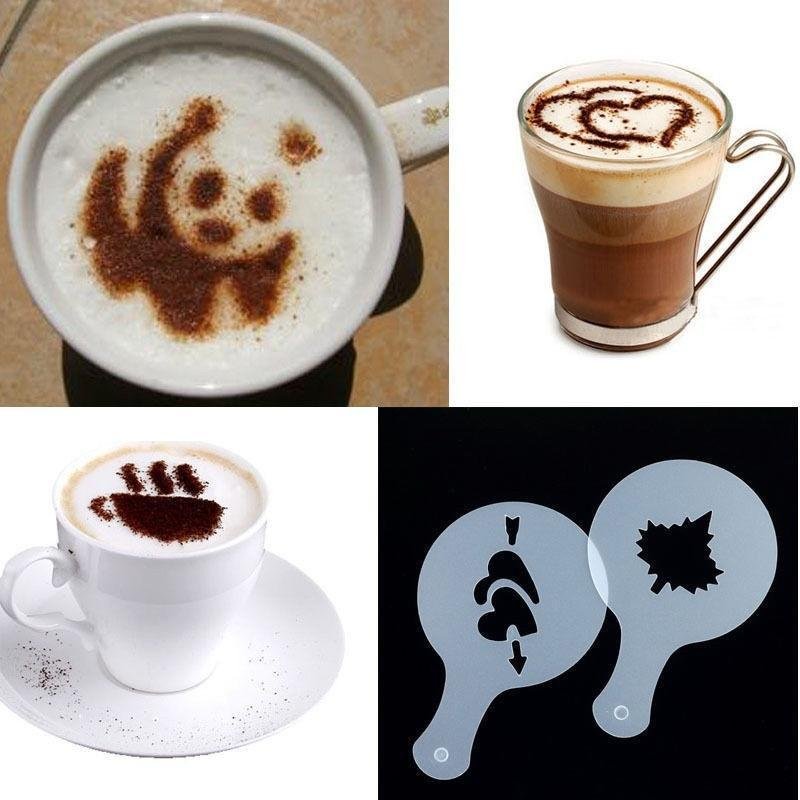 Трафареты для кофе