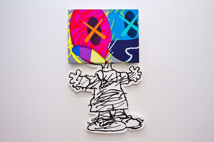 KAWS рисунок