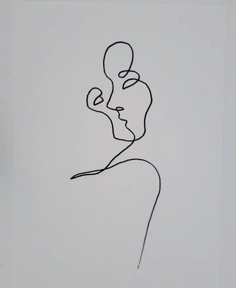 Рисунок одной линией