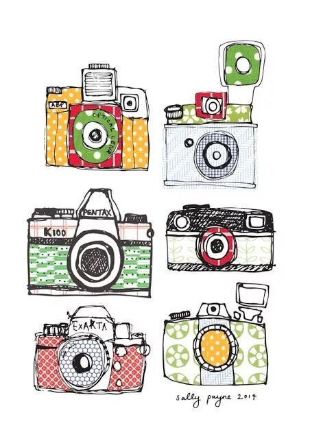 Фотоаппарат рисунок