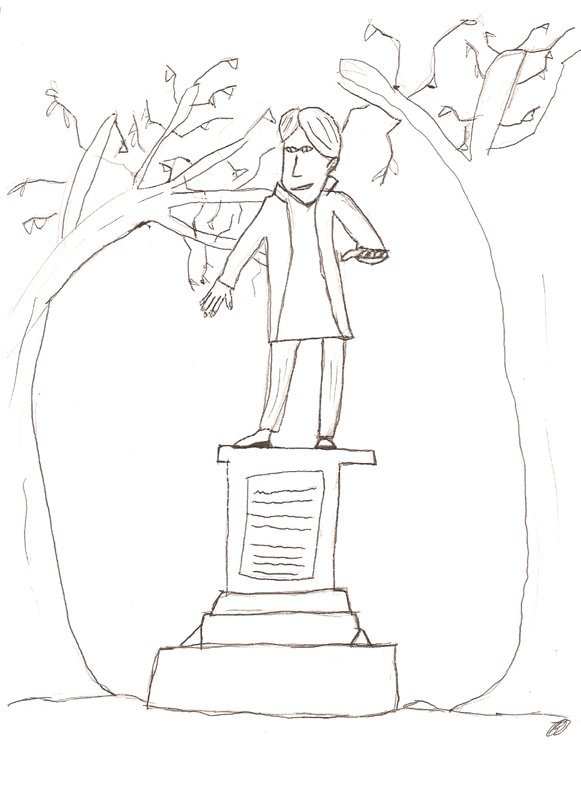 Памятник рисунок
