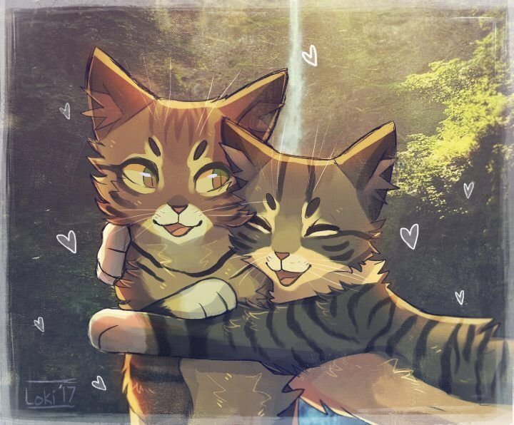 Коты Воители аниме милые