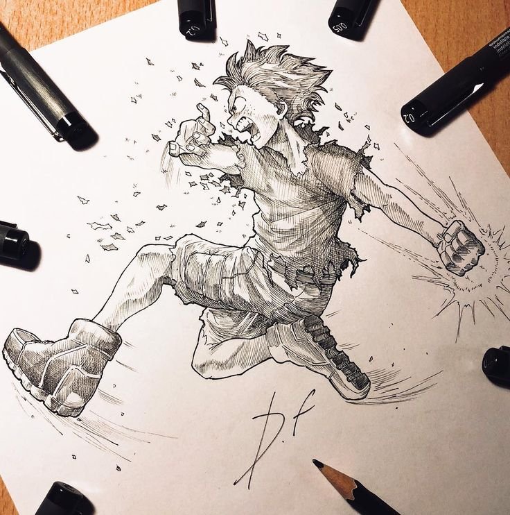 My Hero Academia Sketches