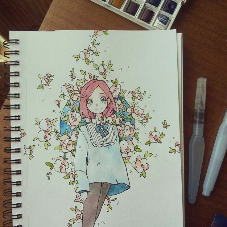 Идеи для рисунков в скетчбуке
