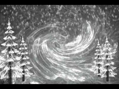 Рисование вьюги
