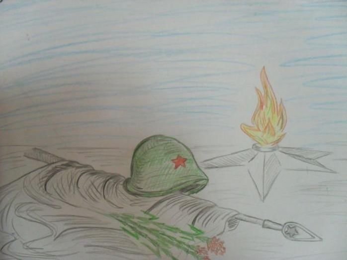 Рисунок на тему война