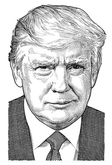 Трамп портрет