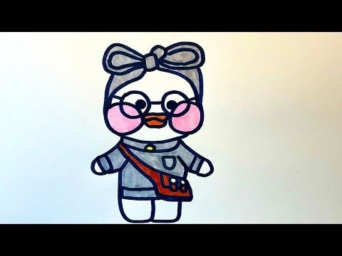 Лалафанфан рисунок для срисовки