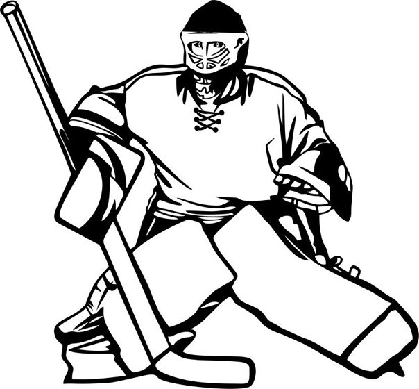 Хоккейный вратарь