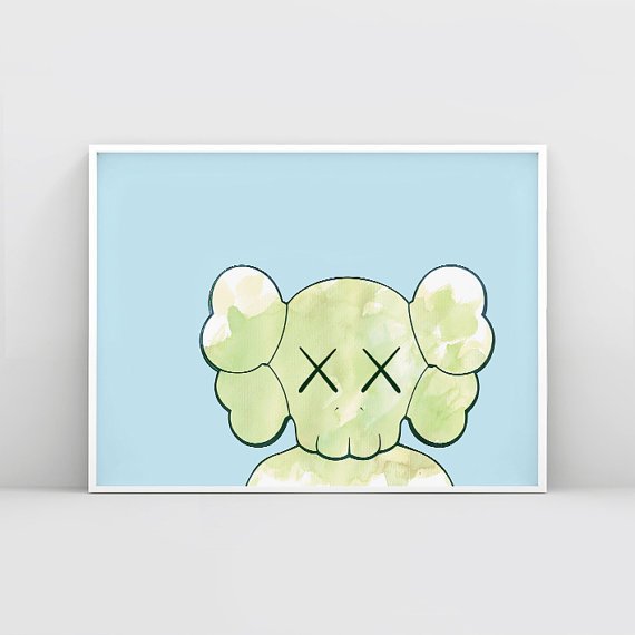 KAWS Постер