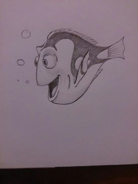 В поисках Немо дори эскиз