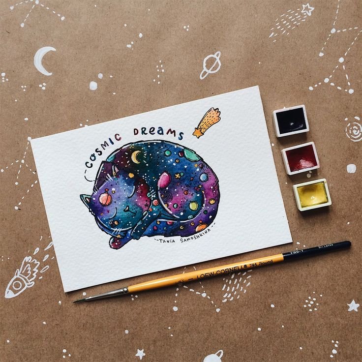 Рисунки для скетчбука