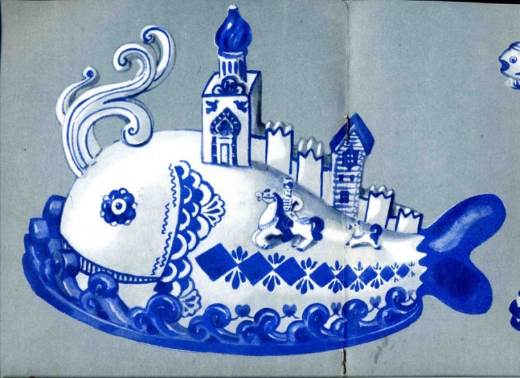 Гжель роспись