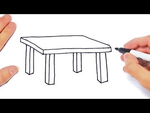 Табуретка рисунок карандашом
