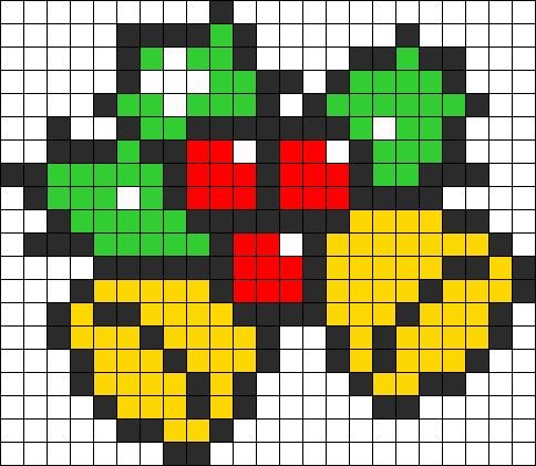 Рисование по клеточкам новогодние