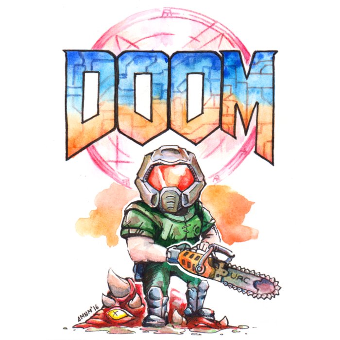 Doom рисунки