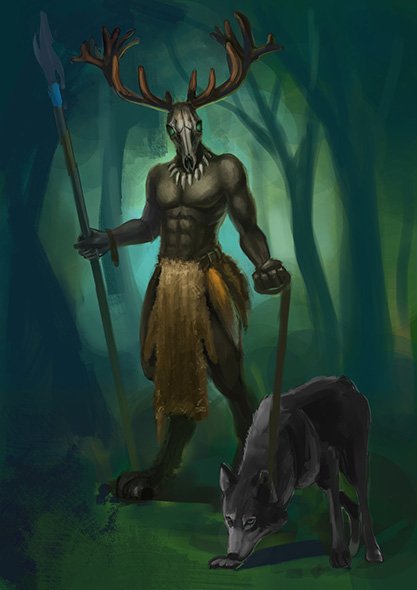 Скайрим хирсин арт