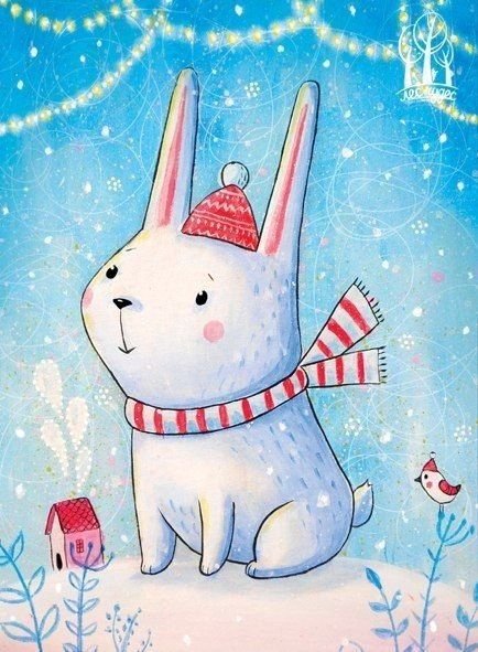 Милые зимние рисунки