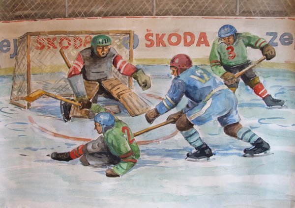 Хоккей красивые