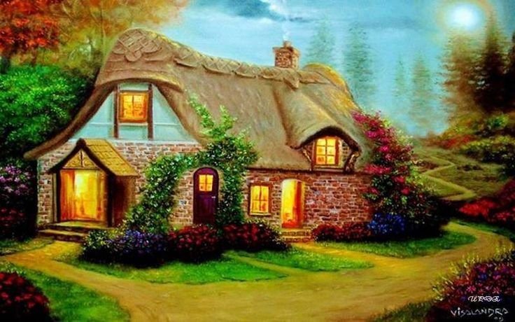 Томас Кинкейд Rosebud Cottage