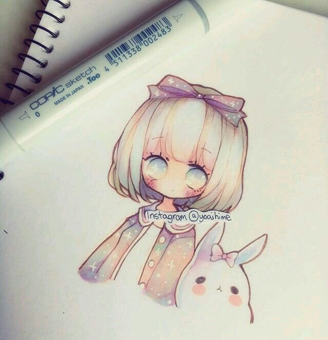 Кавайные рисунки