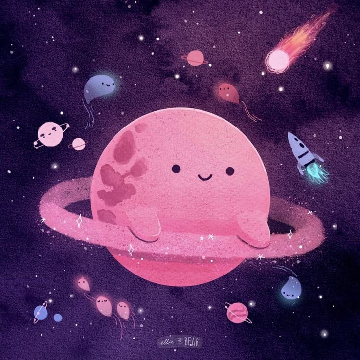 Космос рисунок