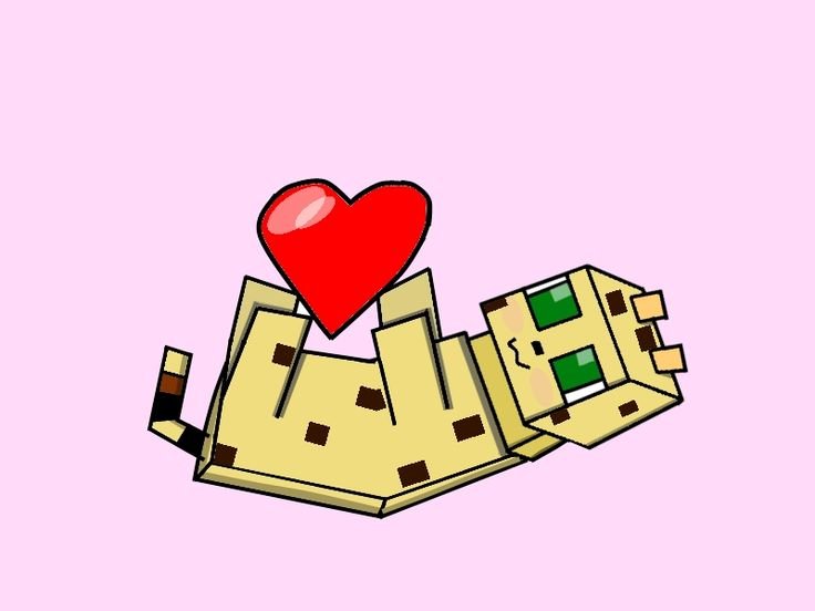 Minecraft милые рисуночки