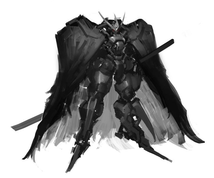 Mecha рыцарь Art