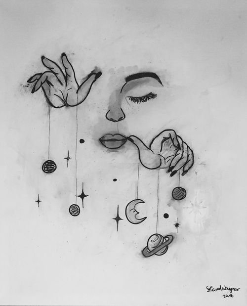 Рисунки эстетичные лёгкие