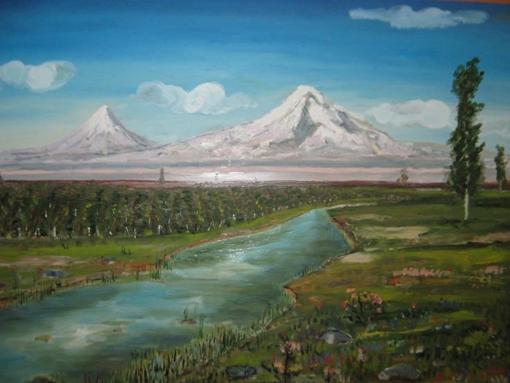 Гора Арарат картина