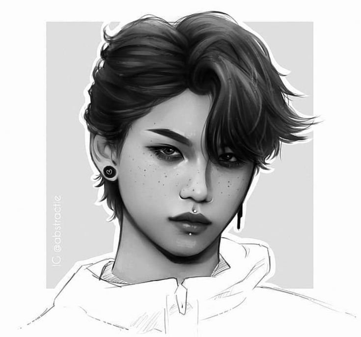 Арт Феликса из Stray Kids
